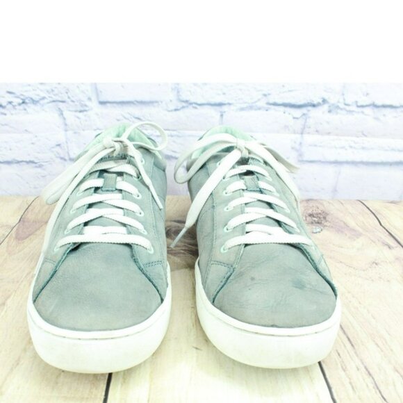 LL Bean Eco Bay Green Nubuck Leather Lace Up Casual Oxford Shoes Size 11 M - Picture 4 of 11